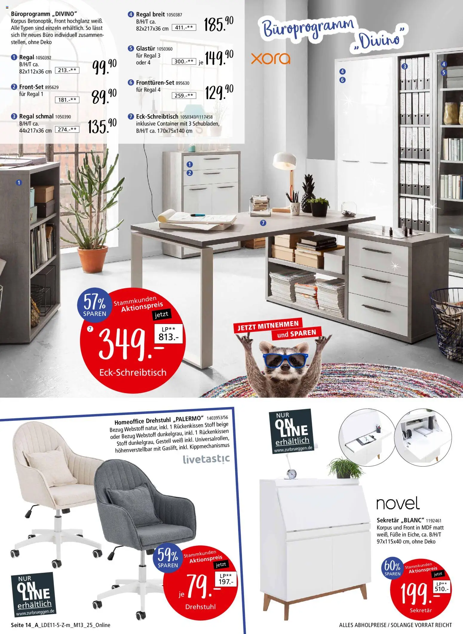 Zurbrüggen Z2-Junges Wohnen – gültig ab 08.11.2025 | Seite: 46 | Produkte: Regal