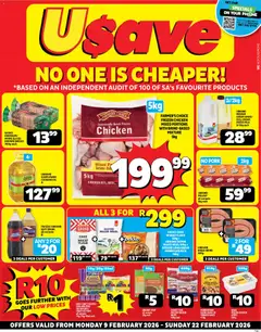 Usave specials catalogue – valid from 09.02.2026