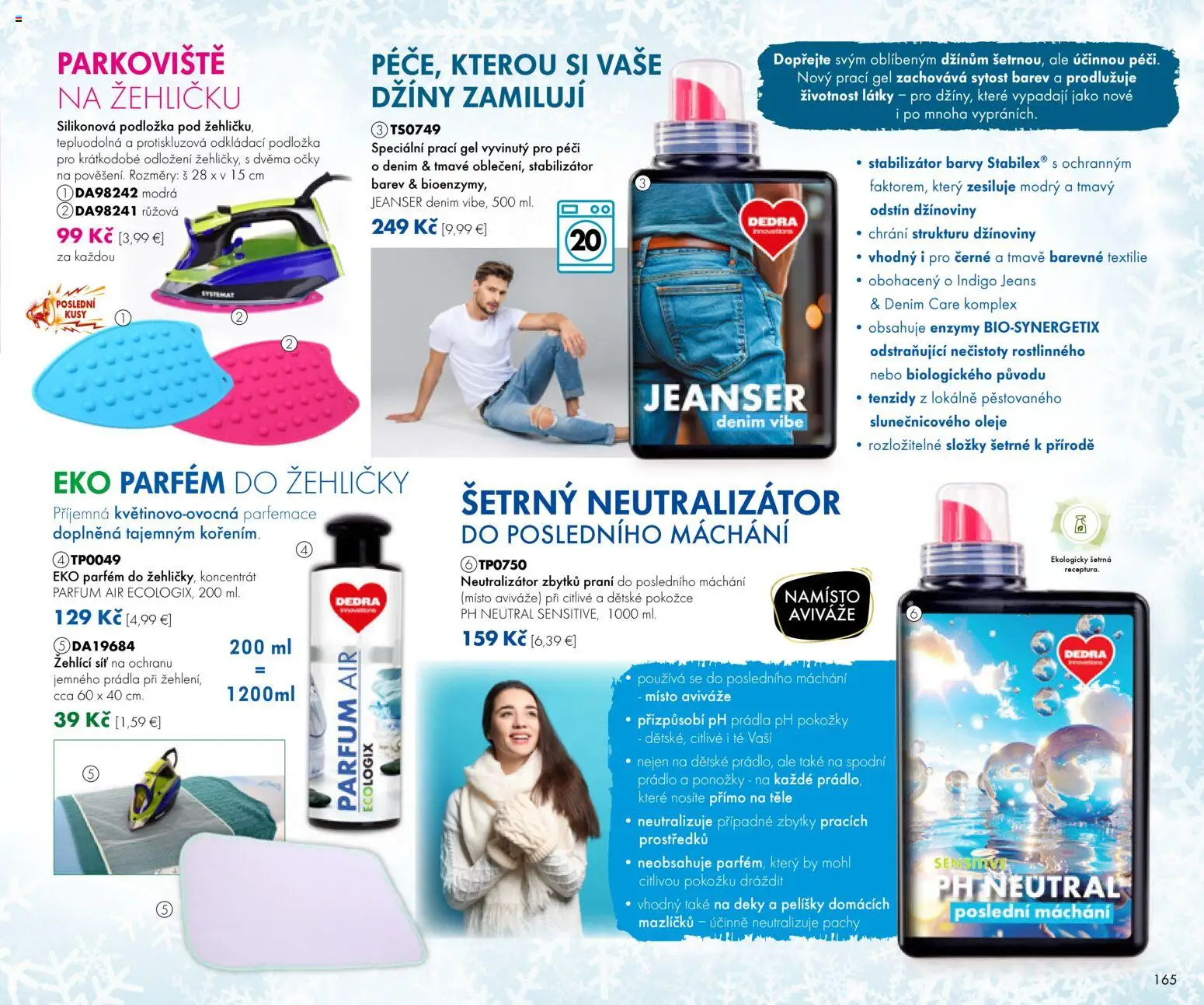 Nové Dedra akcie – leták je platný od 01.11.2025 | Strana: 65 | Produkty: Parfém, Deky, Ponožky