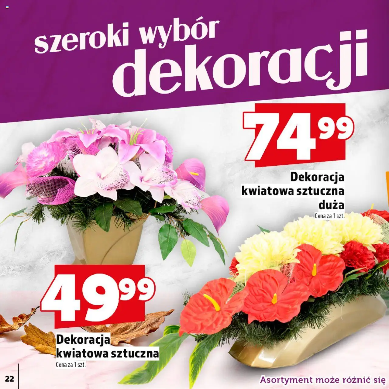 Topaz Gazetka - Znicze wkłady od 29.09.2025 | Strona: 22