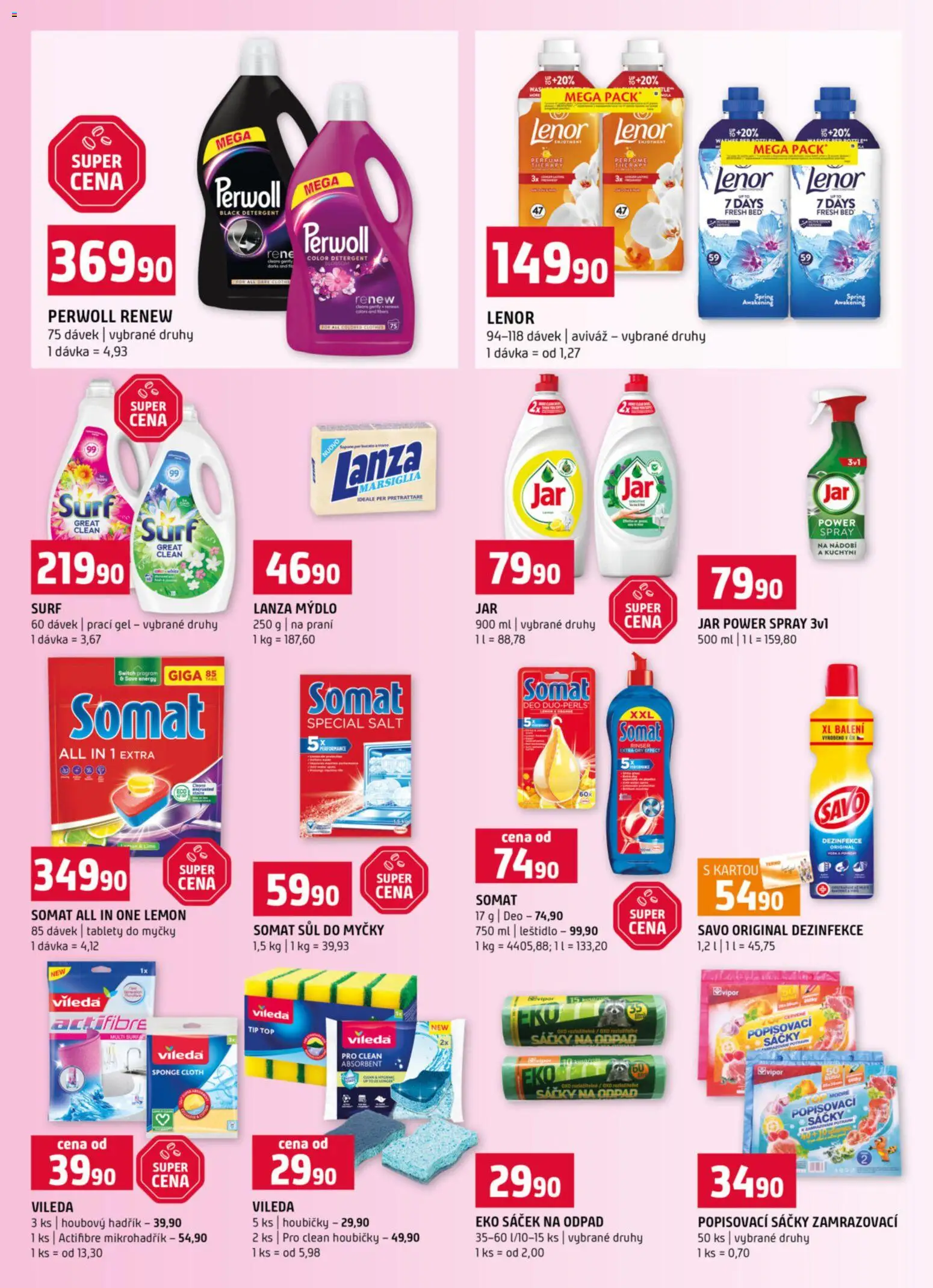 Terno leták od 21.01.2026 | Strana: 15 | Produkty: Aviváž, Lenor, Lanza, Jar