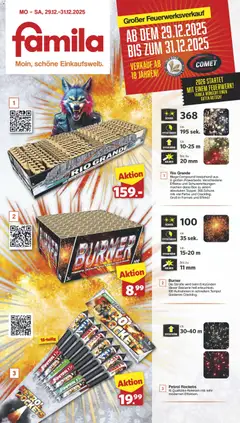 Famila Nordwest - Aktuelle Angebote ab 29.12.2025 gültig