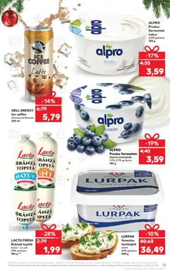 Kaufland RO Akciós újság - amely érvényes a következő dátumtól: 03.12.2025 | Oldal: 25 | Termékek: Alpro