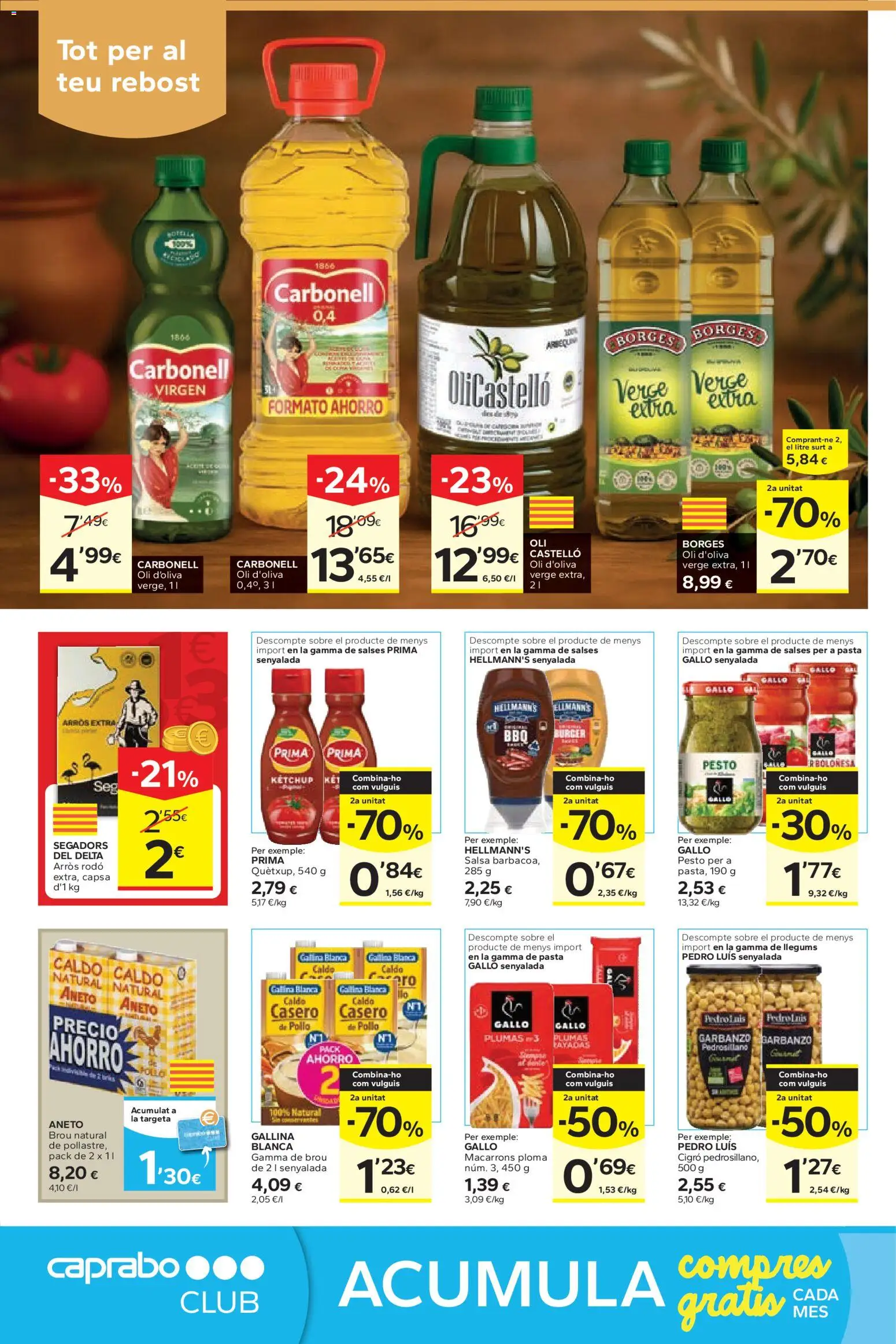 Caprabo folleto │ válido desde el 05.01.2026 | Página: 16 | Productos: Pasta