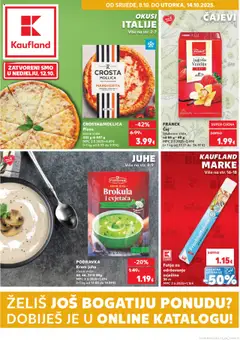 Ponuda Kaufland - Pregled kataloga iz trgovine Kaufland, vrijedi od 08.10.2025