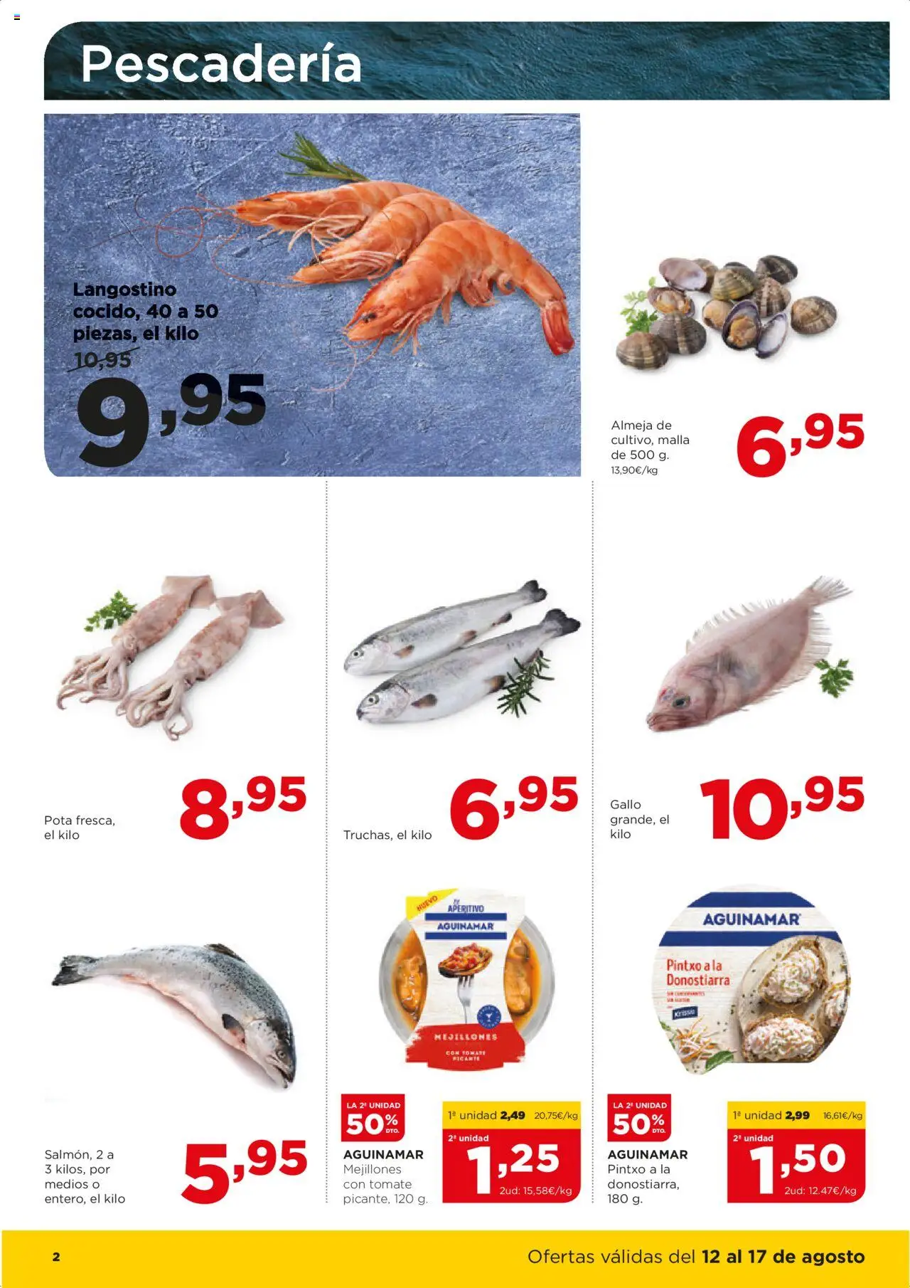Alimerka folleto Castilla y León │ válido desde el 11.08.2025 | Página: 2 | Productos: Langostino