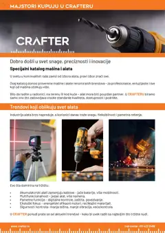 Crafter majstorski katalog - pregled Crafter kataloga - važi od 15.09.2025 | Strana: 2 | Proizvode: Sto