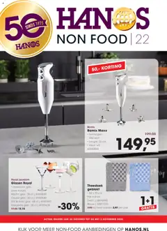 Hanos - Non Food Folder - Voorbeeld van een folder van Hanos, geldig van 20.10.2025