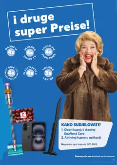 Kaufland HR - Split-Ravne njive - amely érvényes a következő dátumtól: 29.10.2025 | Oldal: 19 | Termékek: Laptop, TV, Smart tv, Samsung