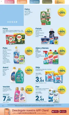 Clarel folleto │ válido desde el 23.07.2025 | Página: 10 | Productos: Lima, Detergente, Suavizante, Lavavajillas