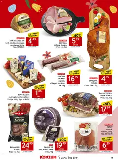 PRŠUT narezak, 250g, 1kg=25,16EUR - Pregled kataloga iz trgovine Konzum, vrijedi od 25.03.2026 | Stranica: 13
