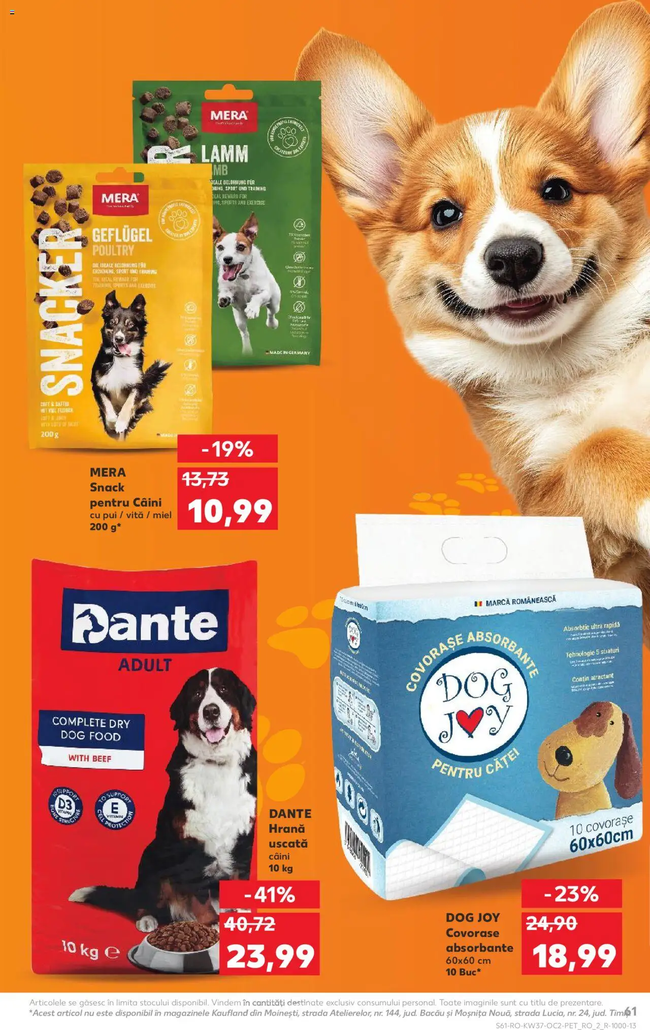 Kaufland RO akciós ujság - amely érvényes a következő dátumtól: 10.09.2025 | Oldal: 61