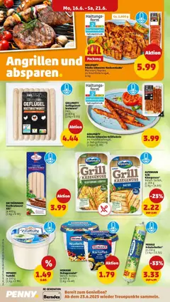 Penny - Penny: Wochenangebote - gültig ab dem 15.06.2025 | Seite: 16 | Produkte: Grill, Butter, Zwiebeln, Karotte