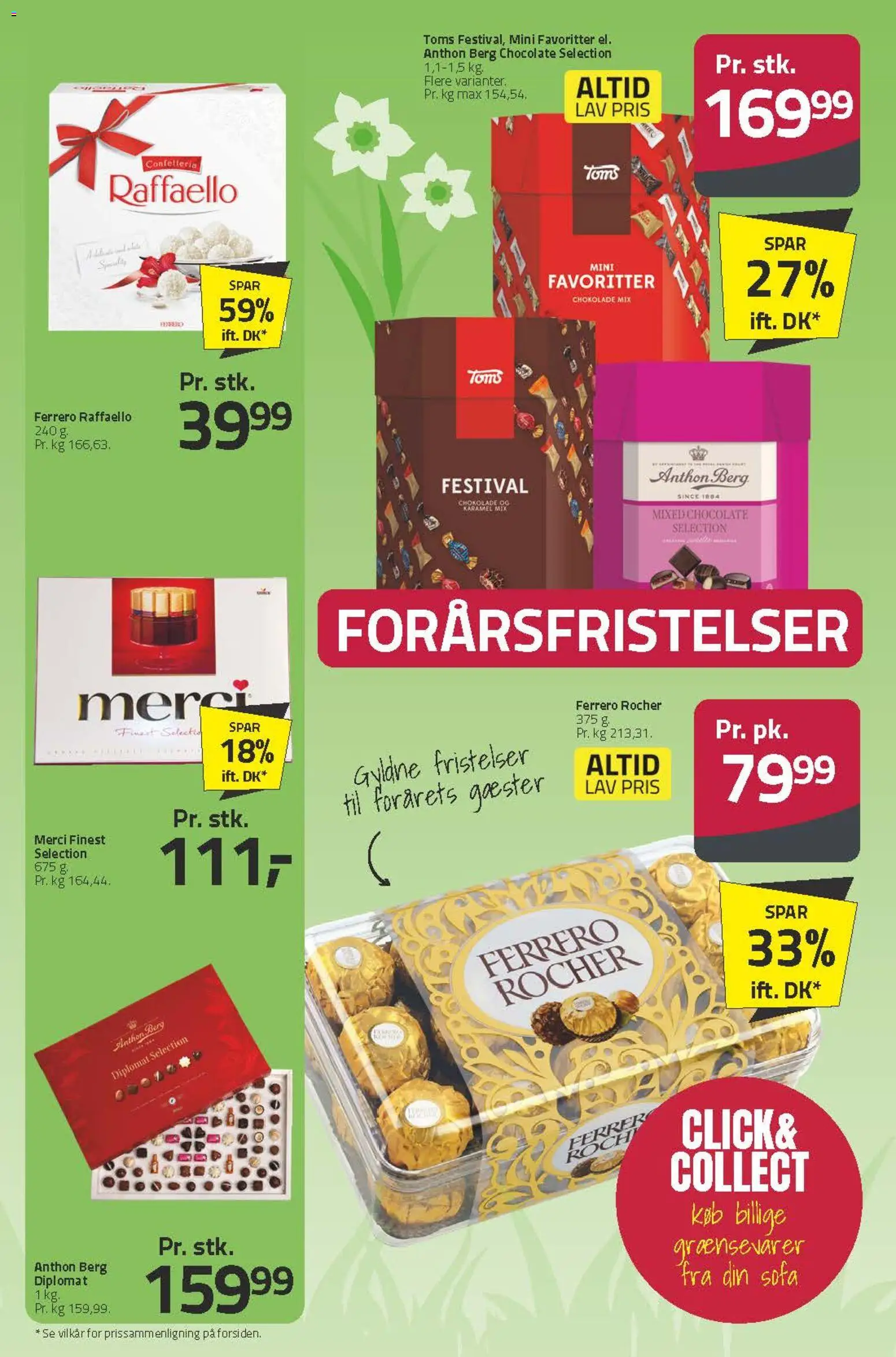 Fleggaard tilbudsavis – gyldig fra 08.04.2026 | Side: 2 | Produkter: Chokolade, Sofa