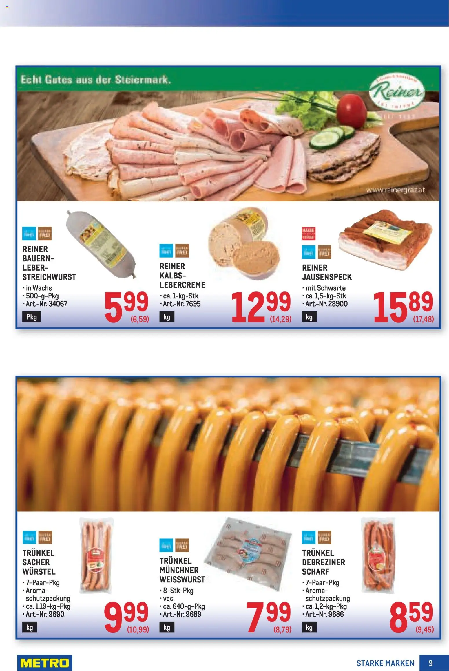 Metro Starke Marken gültig ab 11.12.2025 | Seite: 9