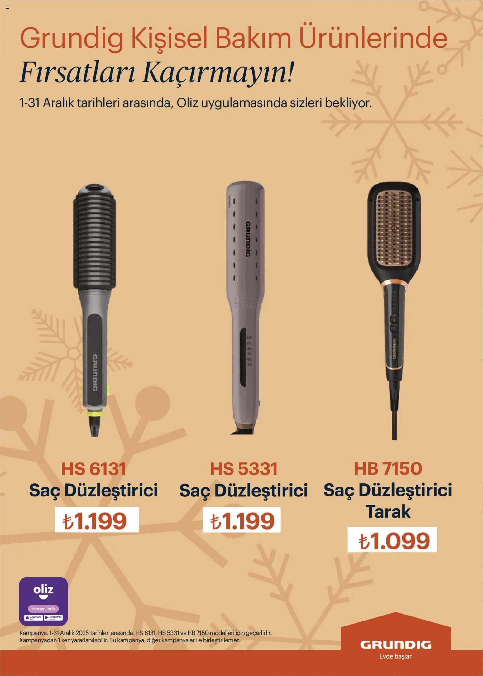 Arçelik Katalog - 16.12.2025 tarihinden itibaren geçerlidir | Sayfa: 111 | Ürünler: Saç düzleştirici