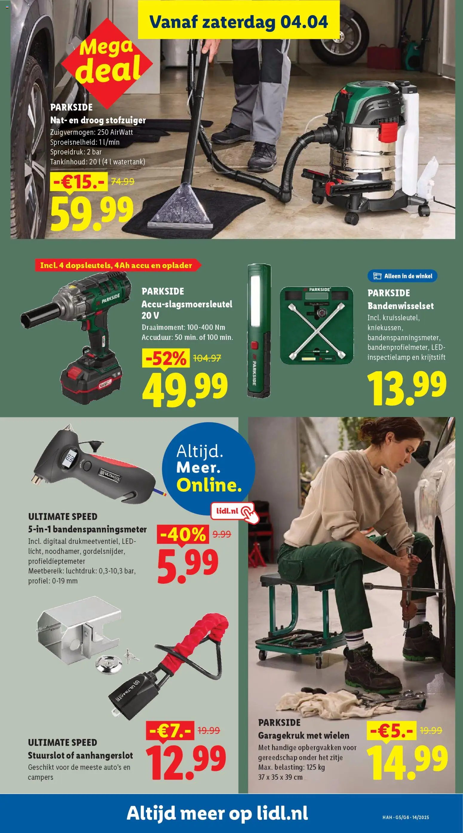 {H1} | Pagina: 22 | Producten: Ui, Oplader, Sac de transport, Stofzuiger