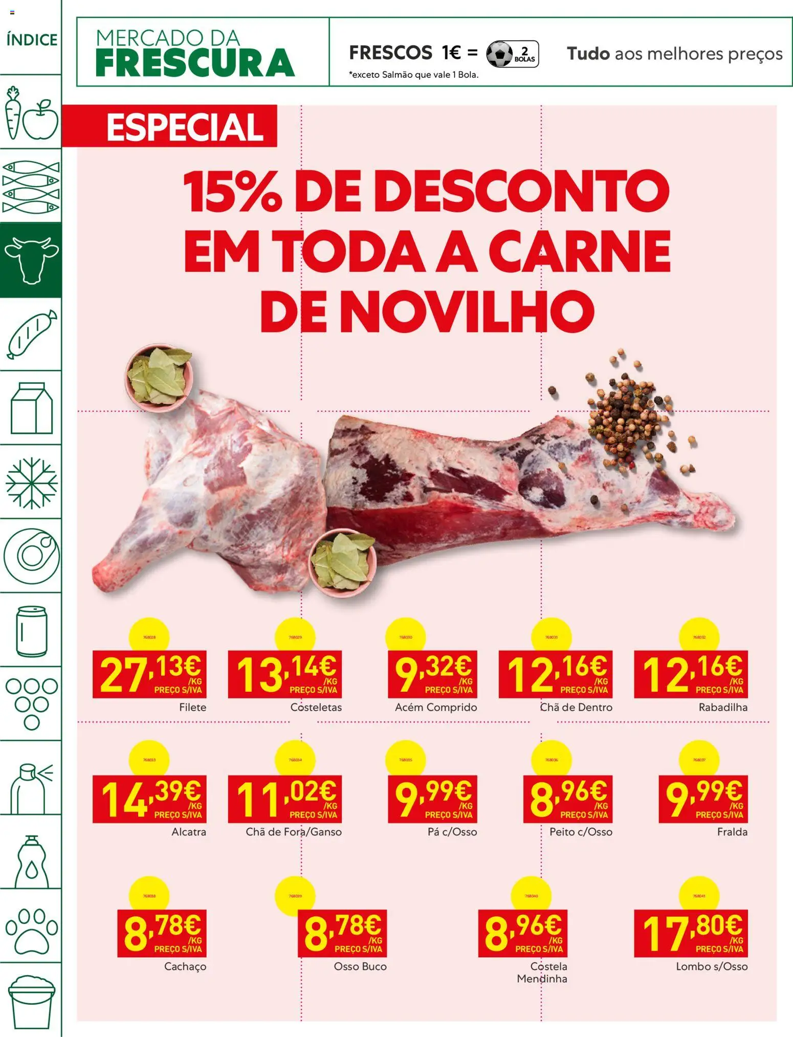 Recheio - Bons Negócios Madeira │ válido de 28.04.2026 | Página: 6 | Produtos: Lombo, Chá, Carne, Pá