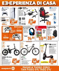 Anteprima del volantino Expert volantino Lissone valido a partire dal 09.04.2026 | Pagina: 10 | Prodotti: Monopattino, Drone, Sedia, Monopattino elettrico