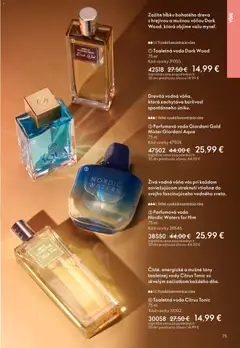 Oriflame leták platný od 15.04.2026 | Strana: 75 | Produkty: Toaletná voda, Voda