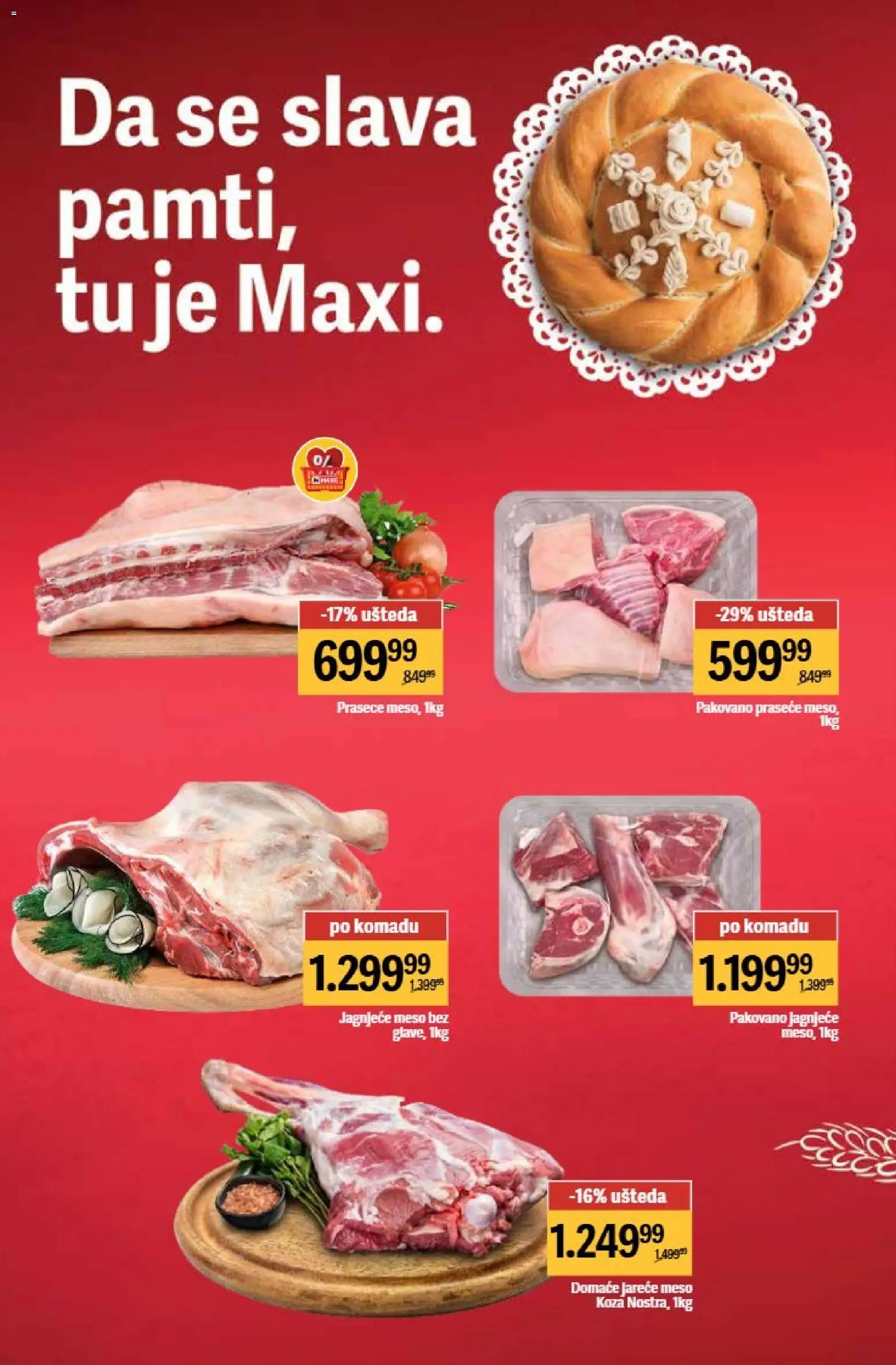 Maxi katalog - važi od 27.04.2026 | Strana: 8 | Proizvode: Jagnjeće meso