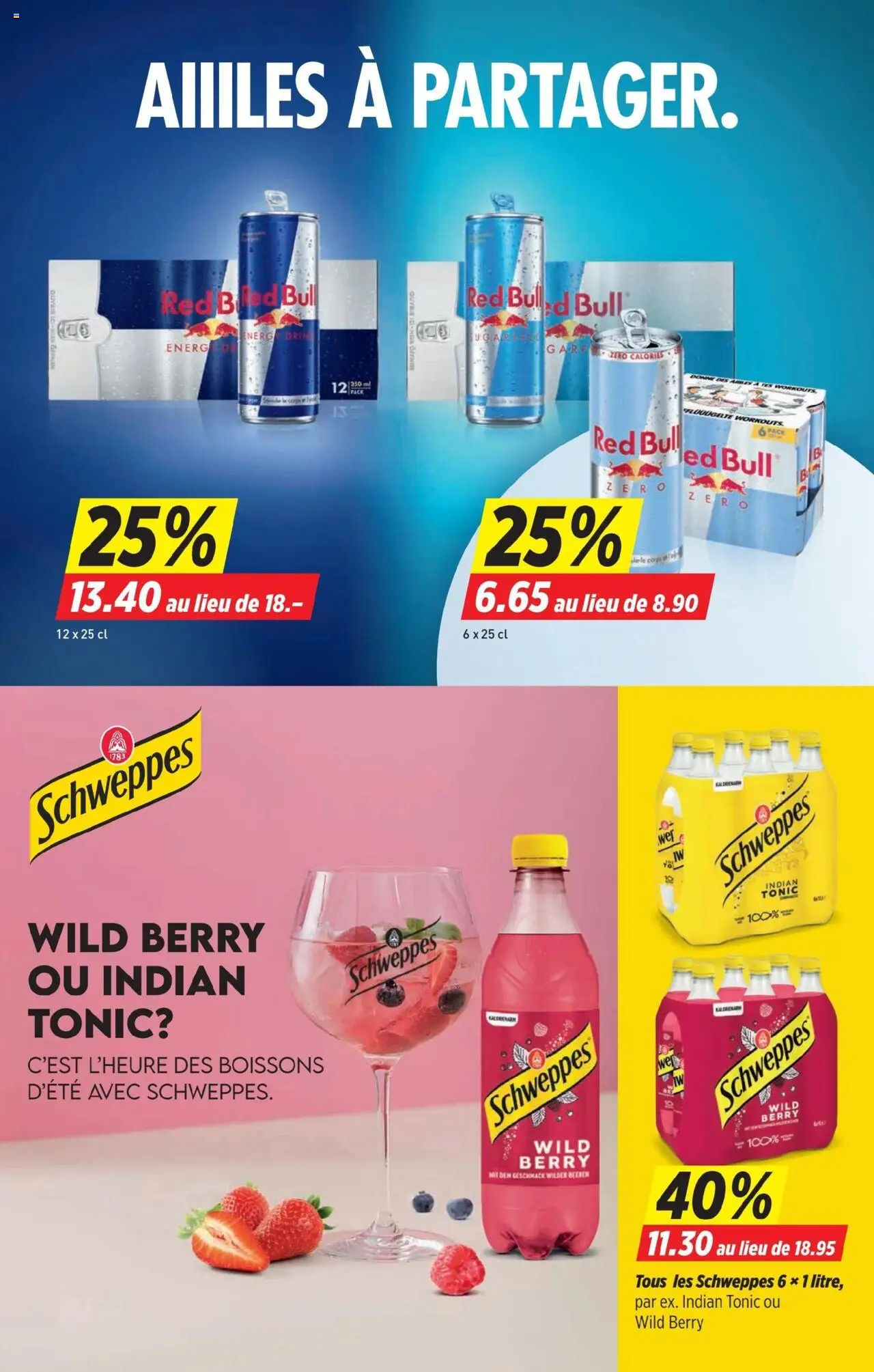 Denner Aktionen FR ab 29.07.2025 | Seite: 18 | Produkte: Red bull