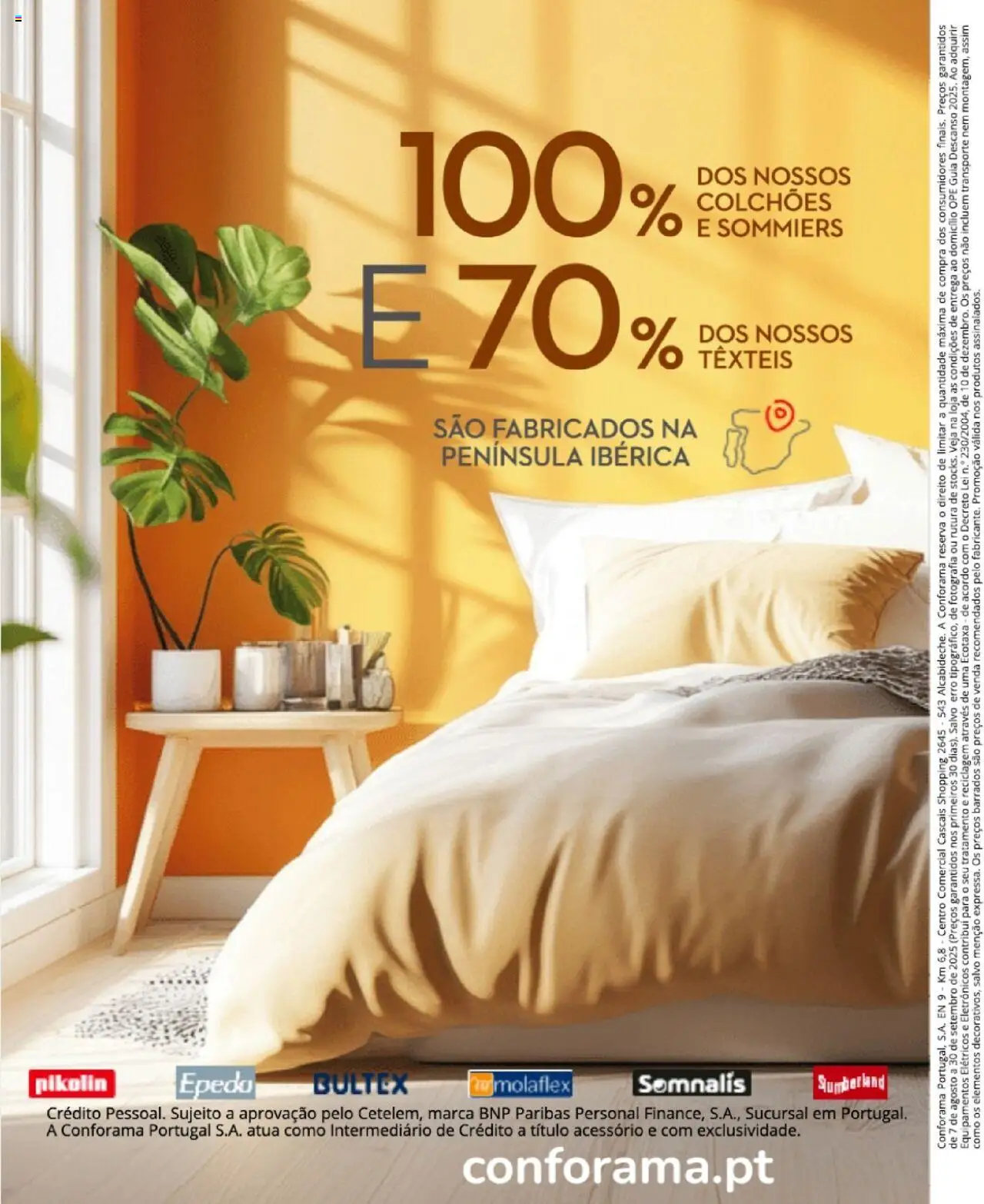 Conforama - Descanso  │ válido de 07.08.2025 | Página: 116 | Produtos: Colchões
