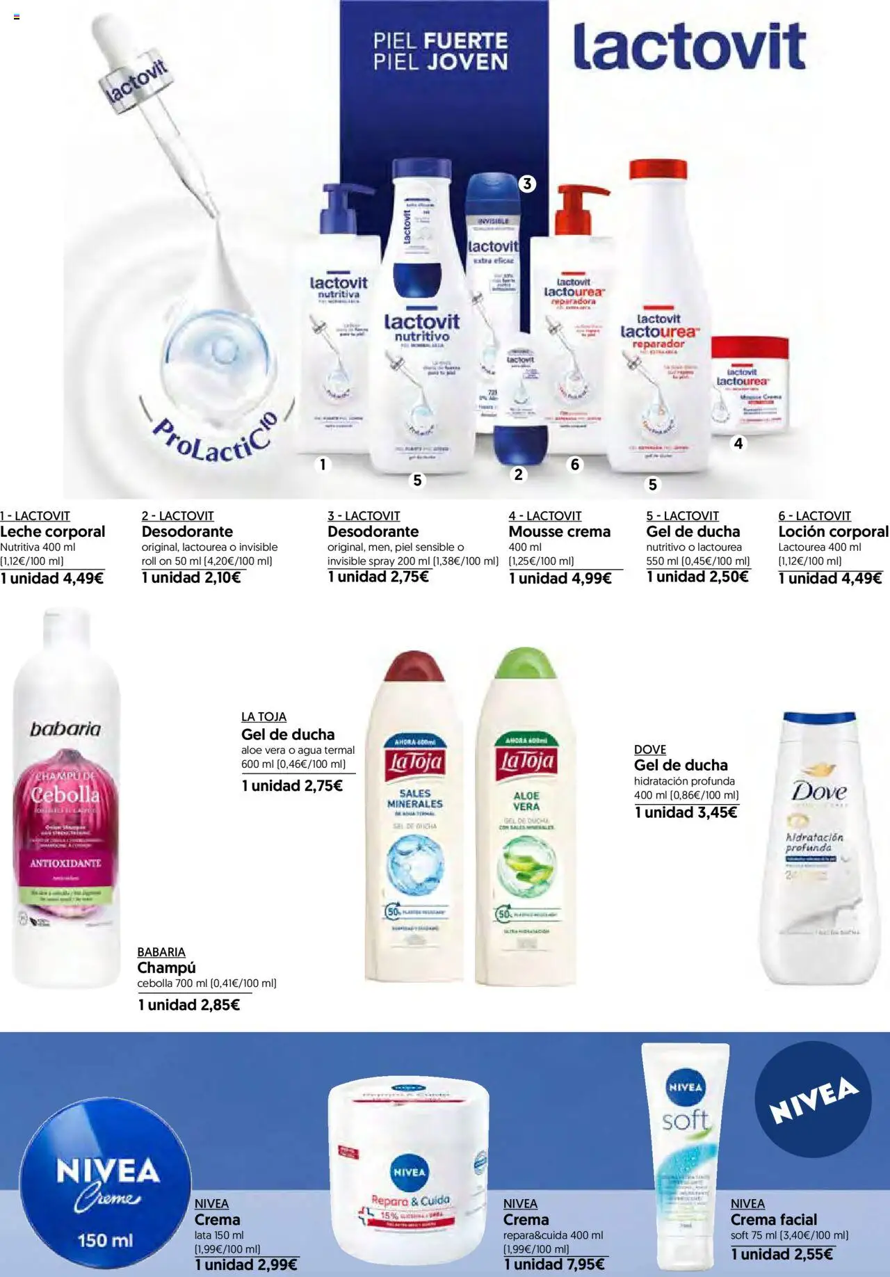 Hiper Usera folleto │ válido desde el 11.06.2025 | Página: 4 | Productos: Gel de ducha, Mousse, Παγωμένο τσάι, Ducha