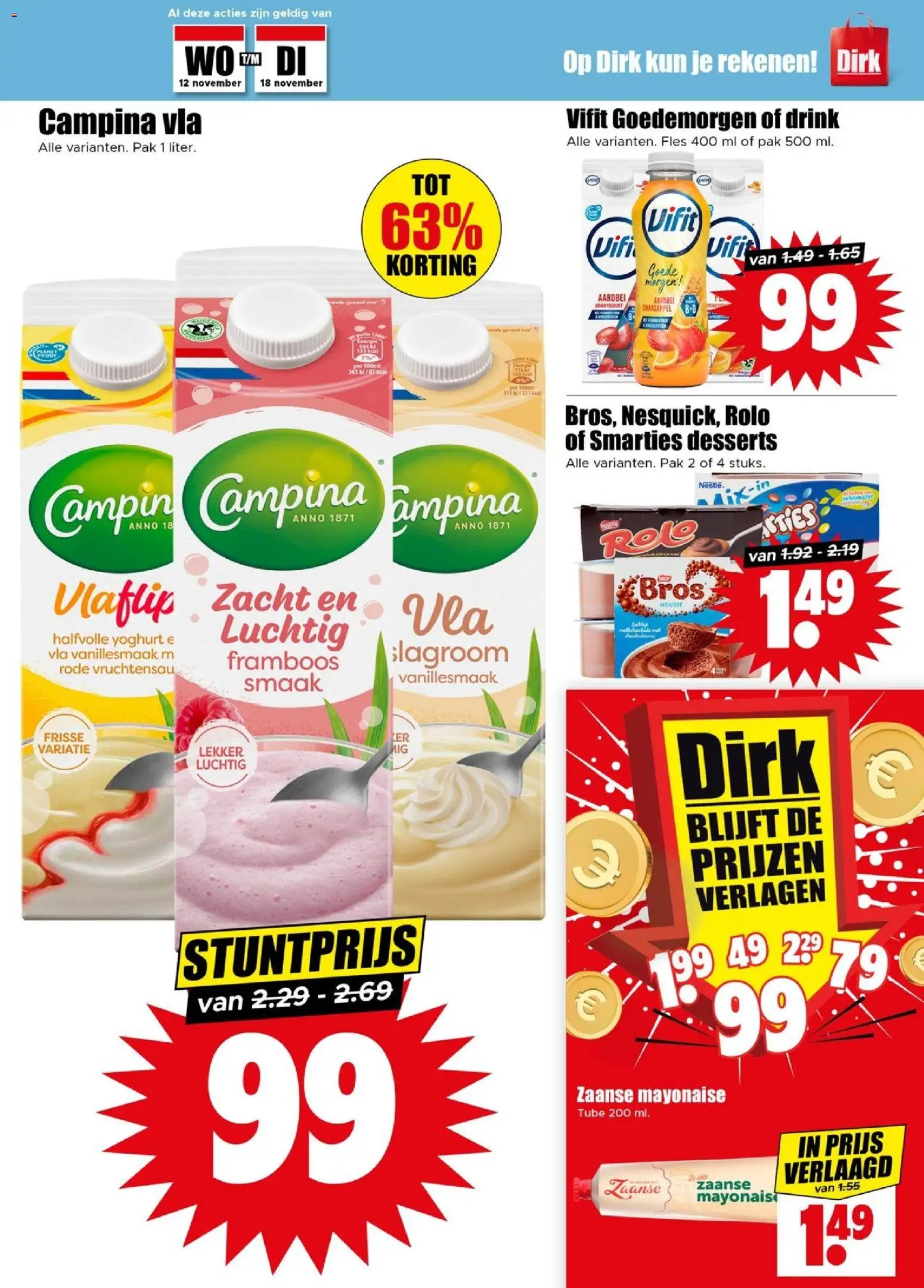 {H1} | Pagina: 11 | Producten: Yoghurt, Fles, Slagroom, Aardbei