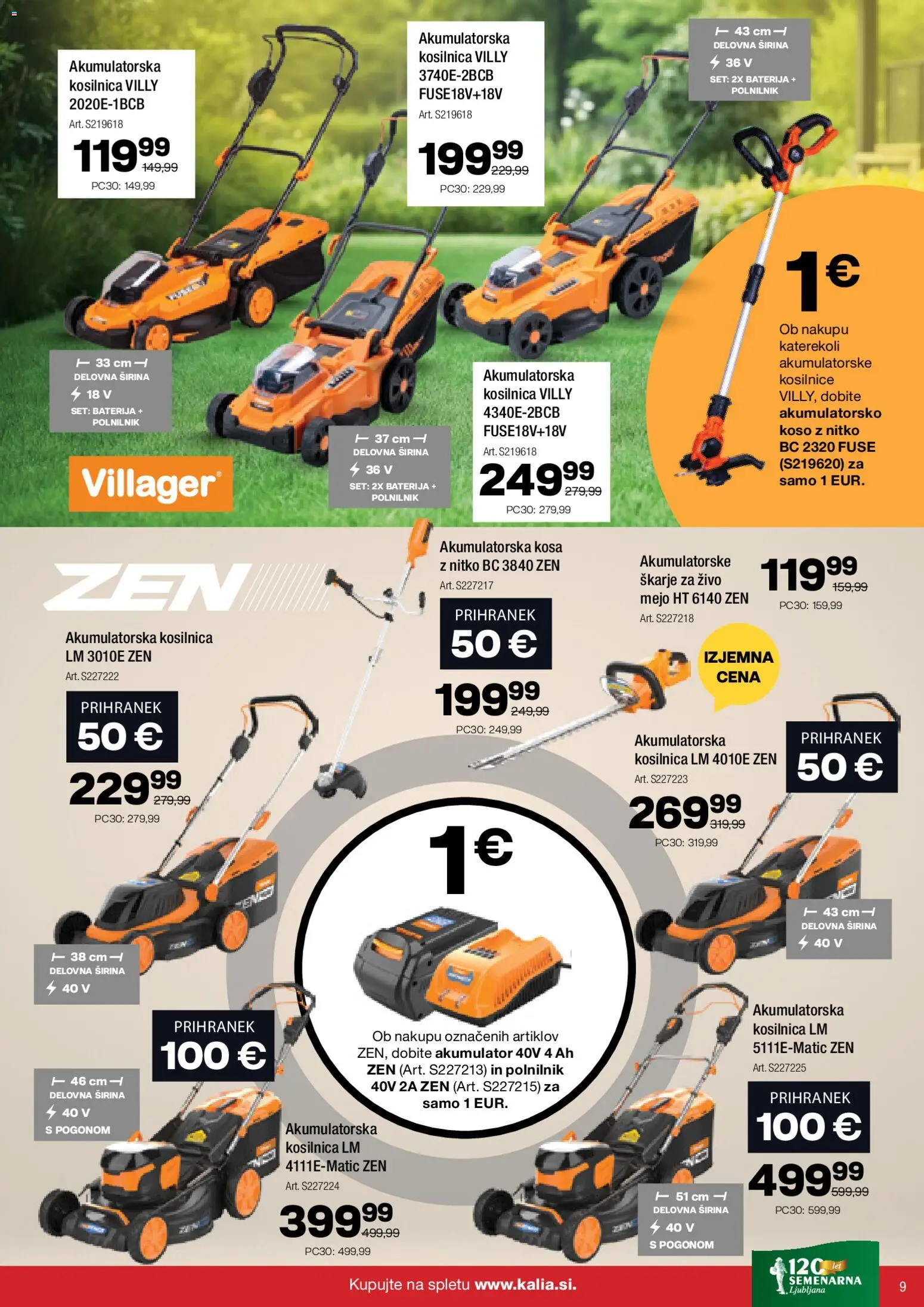 Novi Kalia katalog ponudbe – veljaven od 13.04.2026 | Stran: 9