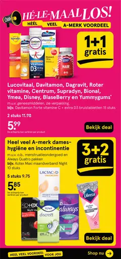 Roter Vitamine C, 1000 mg Ondersteunt de natuurlijke weerstand - Voorbeeld van een folder van Etos, geldig van 27.10.2025 | Pagina: 6