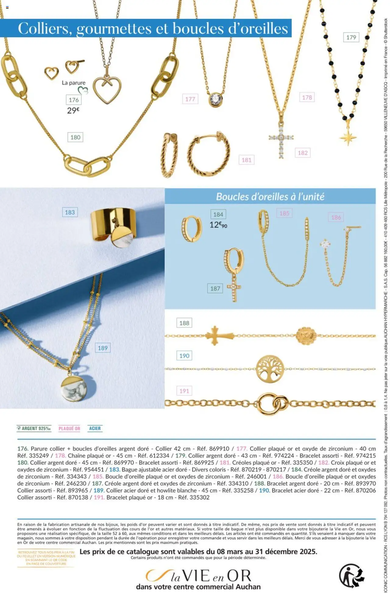  | Page: 12 | Produits: Poids, Couverture, Bracelet, Bague