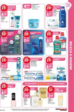Pré-visualização Intermarché folheto válido de 05.02.2026 | Página: 39 | Produtos: Eau de toilette, Base, Vitamina c, Creme