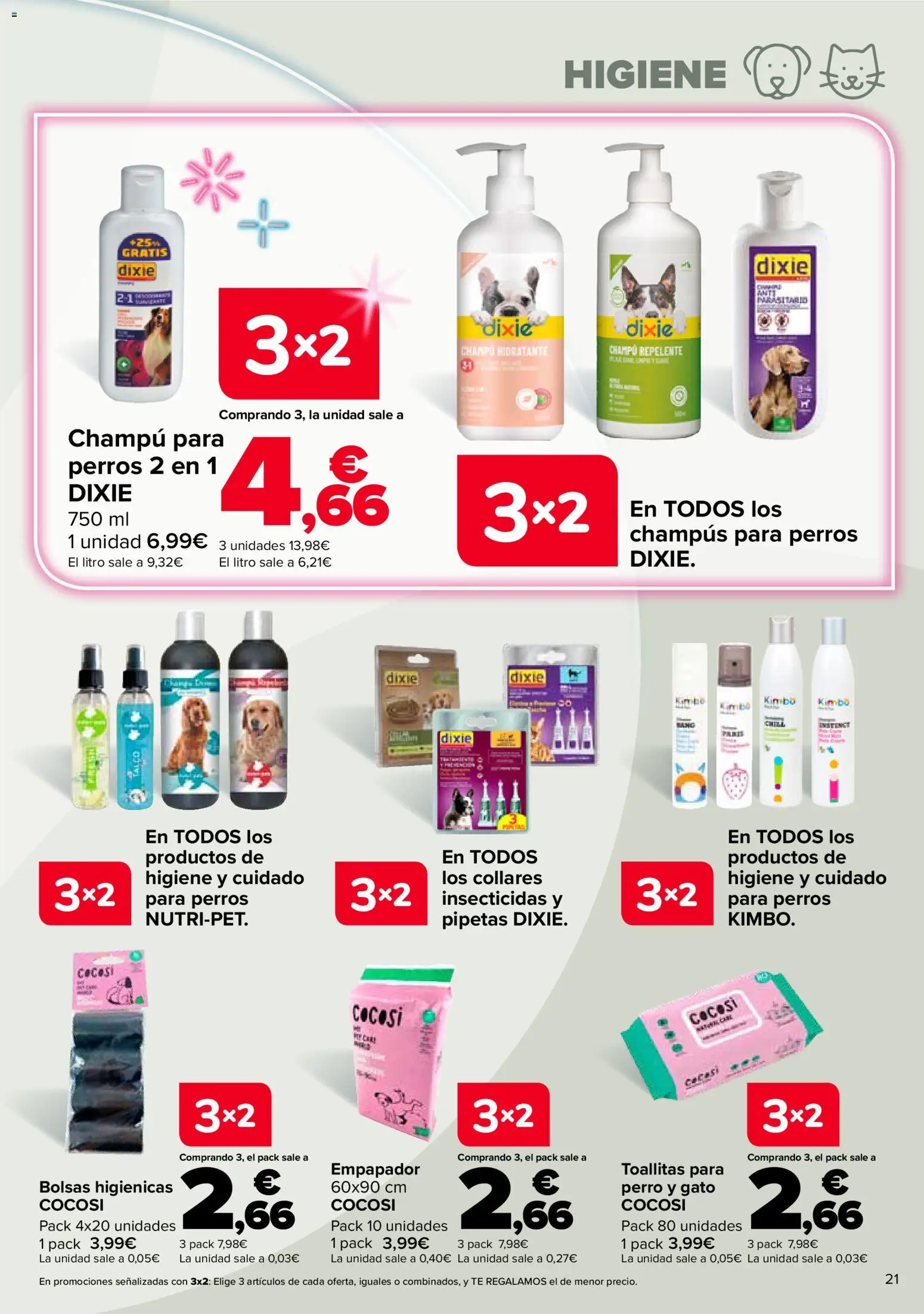 Carrefour Mascotas │ válido desde el 12.03.2026 | Página: 21 | Productos: Champú, Té