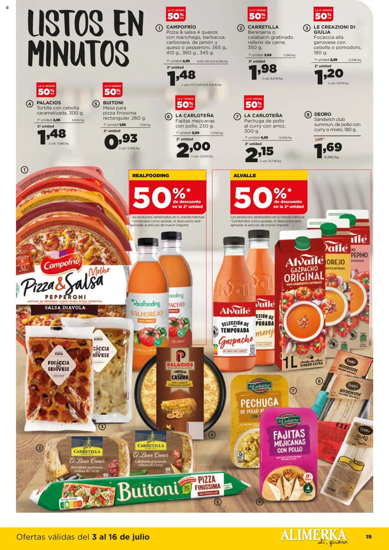 Alimerka folleto Asturias │ válido desde el 03.07.2025 | Página: 20 | Productos: Κρεμάστρα, Aceite, Ρυζογκοφρέτα, Gazpacho