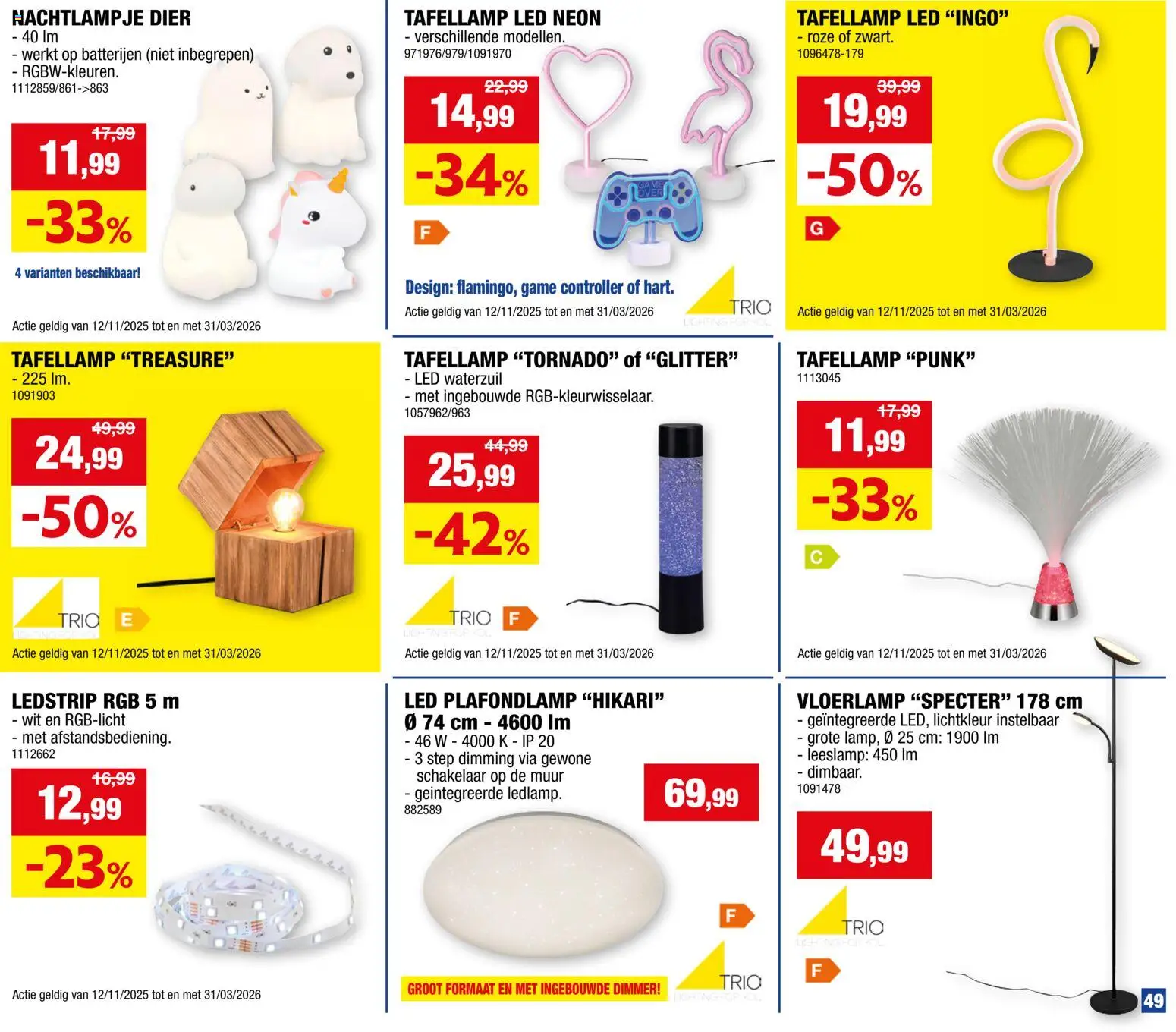 {H1} | Pagina: 49 | Producten: Batterijen