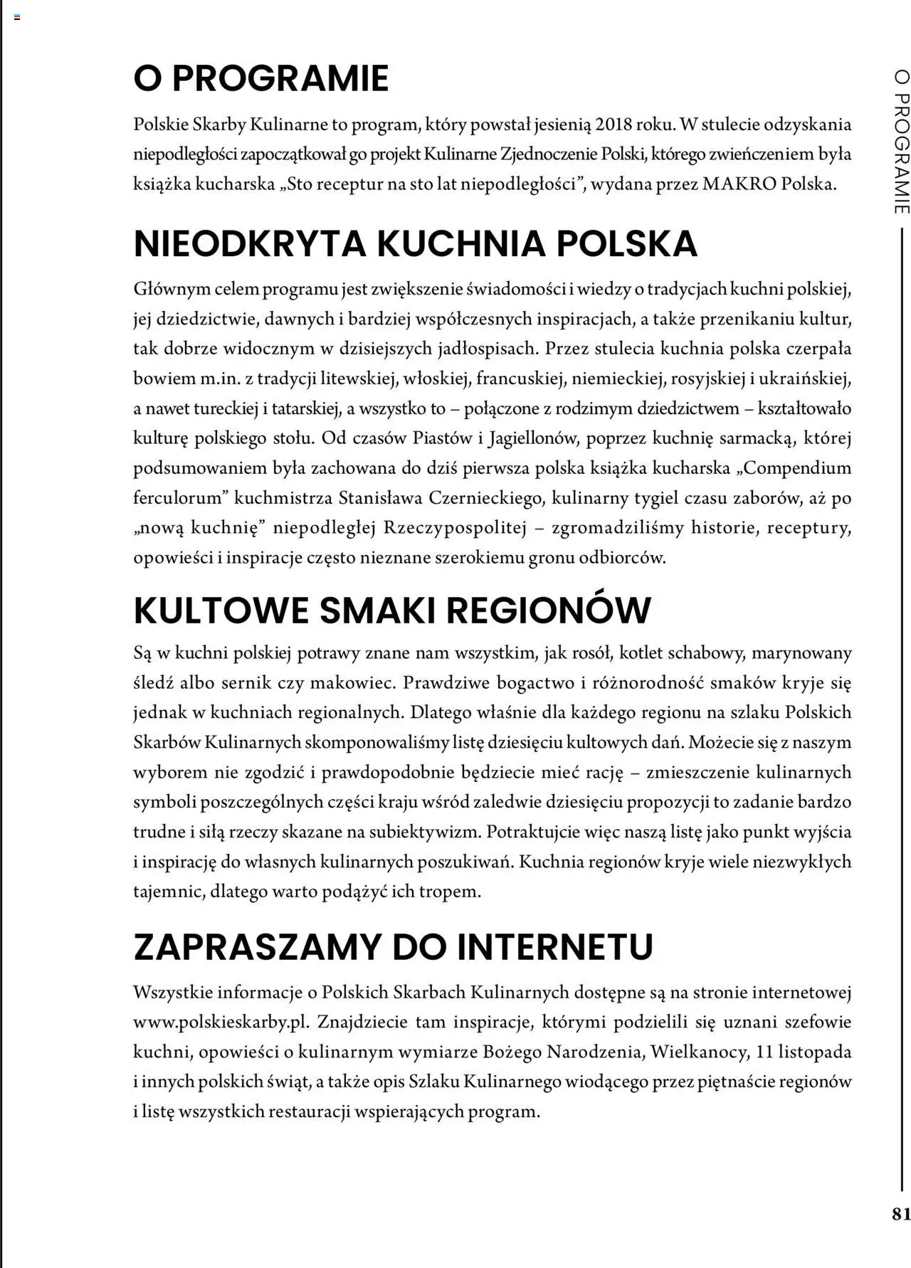 Makro Gazetka - Kulinarna podróż po Polsce od 01.01.2025 | Strona: 78 | Produkty: Śledź, Książka kucharska