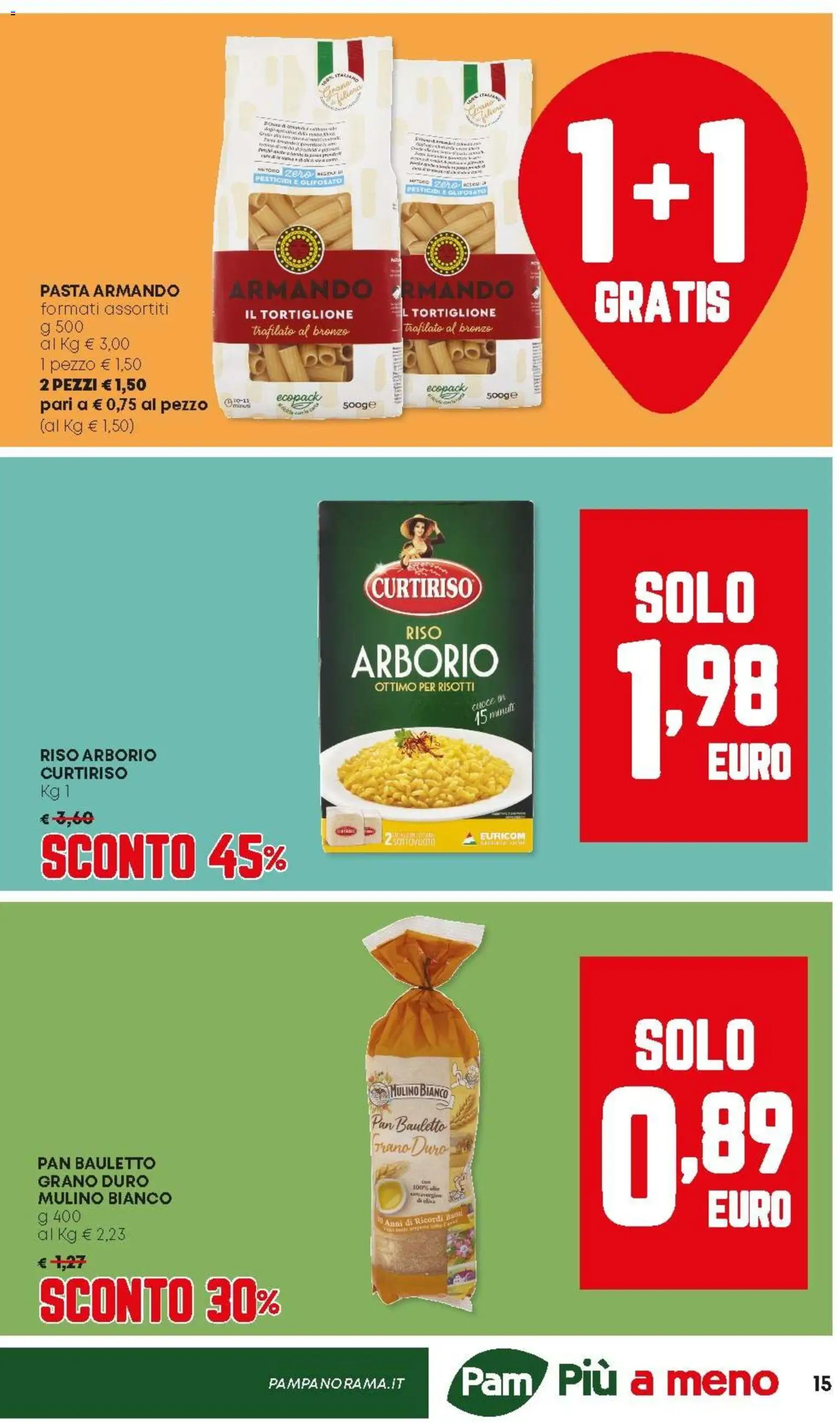 Volantino Panorama del 04.12.2025 | Pagina: 15 | Prodotti: Riso, Pasta