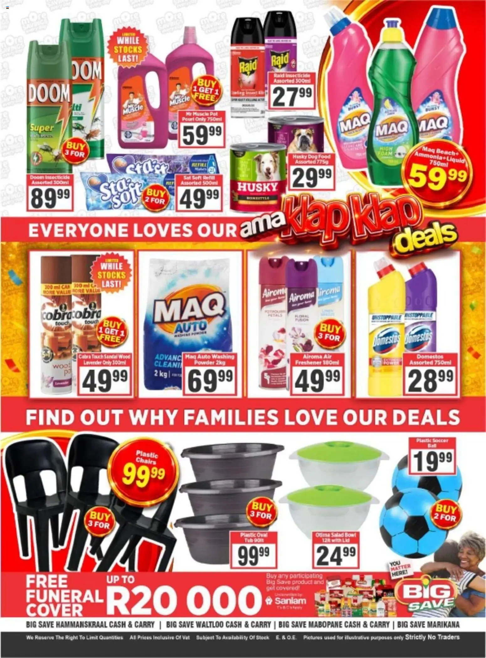 New Big Save catalogue – valid from 25.02.2026 | Page: 1 | Products: Bowl, Powder, Stock, Salad