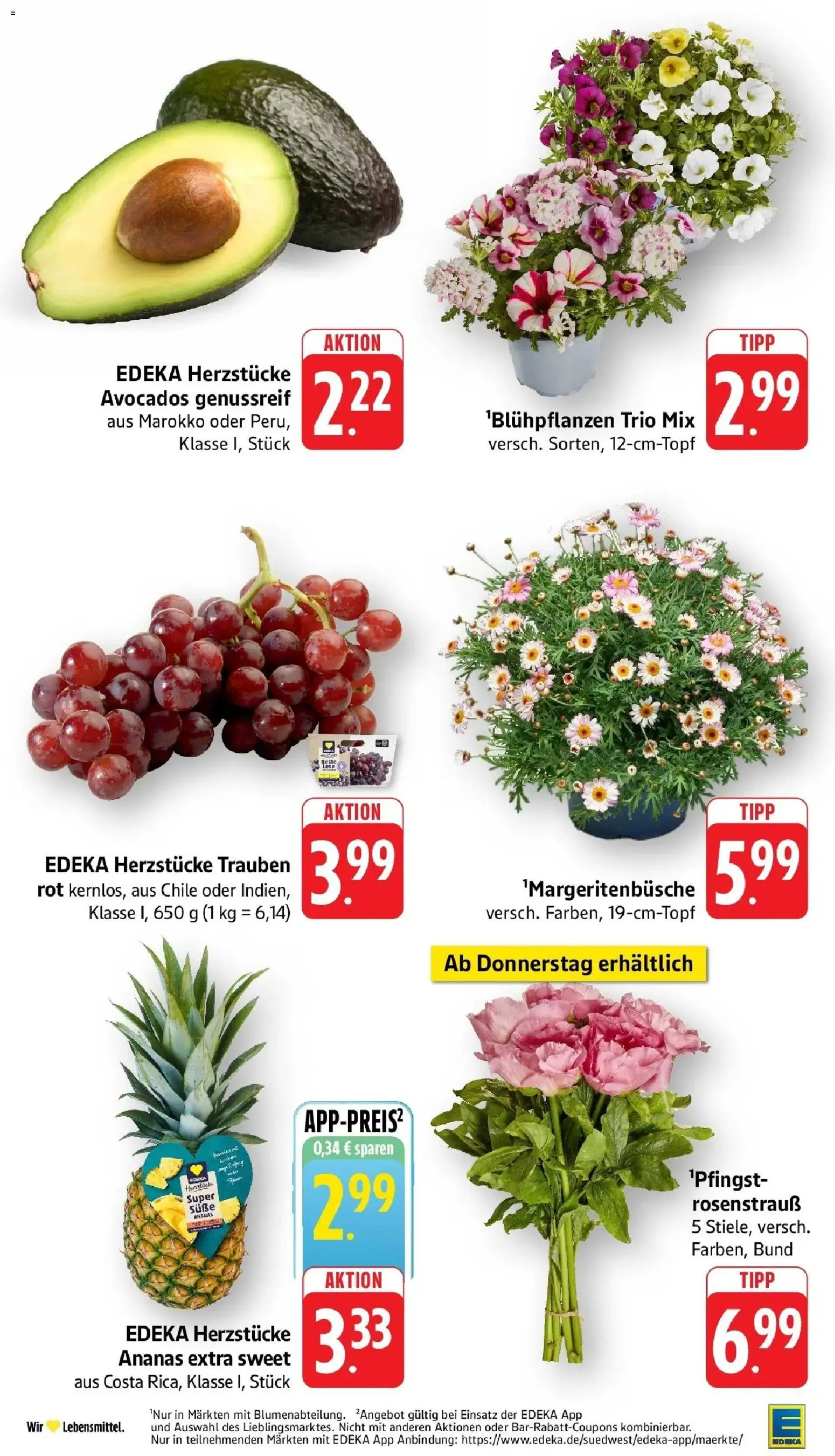 Angebote – gültig ab 27.04.2026 | Seite: 10 | Produkte: Trauben, Ananas