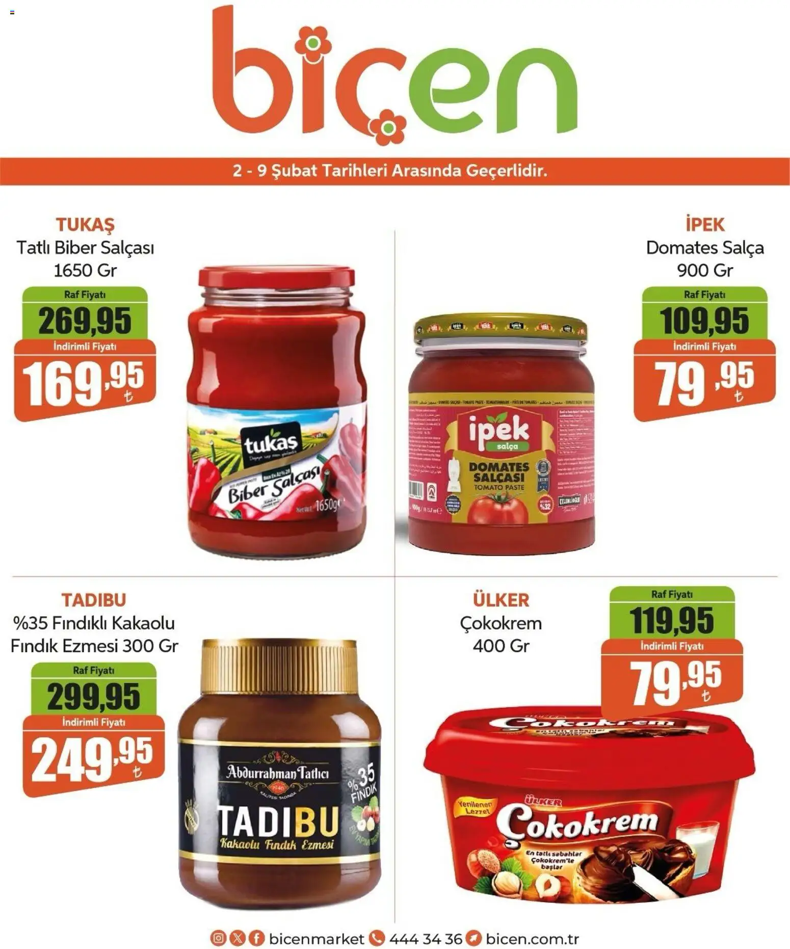 Biçen Market Katalog - 02.02.2026 tarihinden itibaren geçerlidir | Sayfa: 2