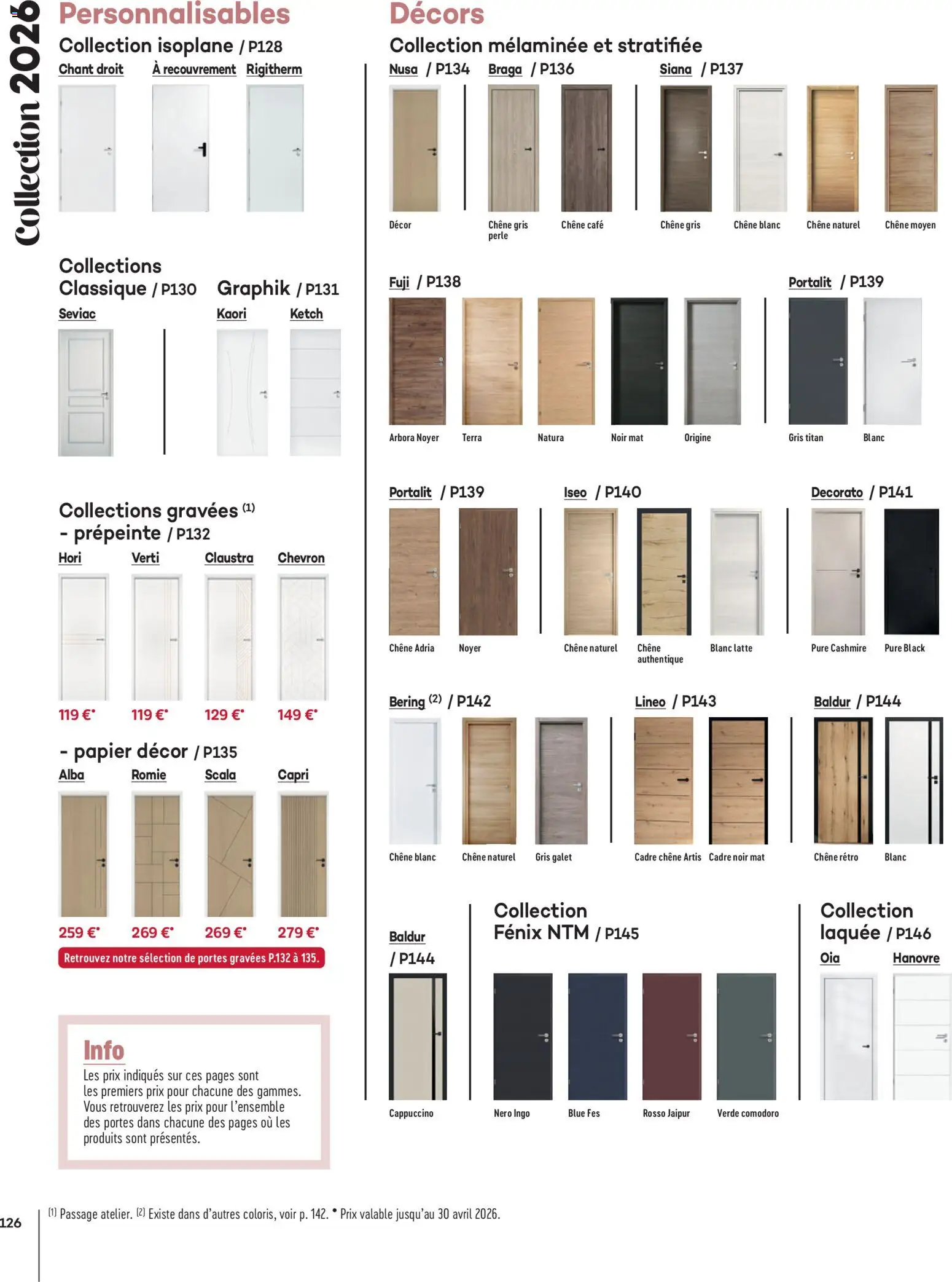 {H1} | Page: 126 | Produits: Portes, Café, Cadre