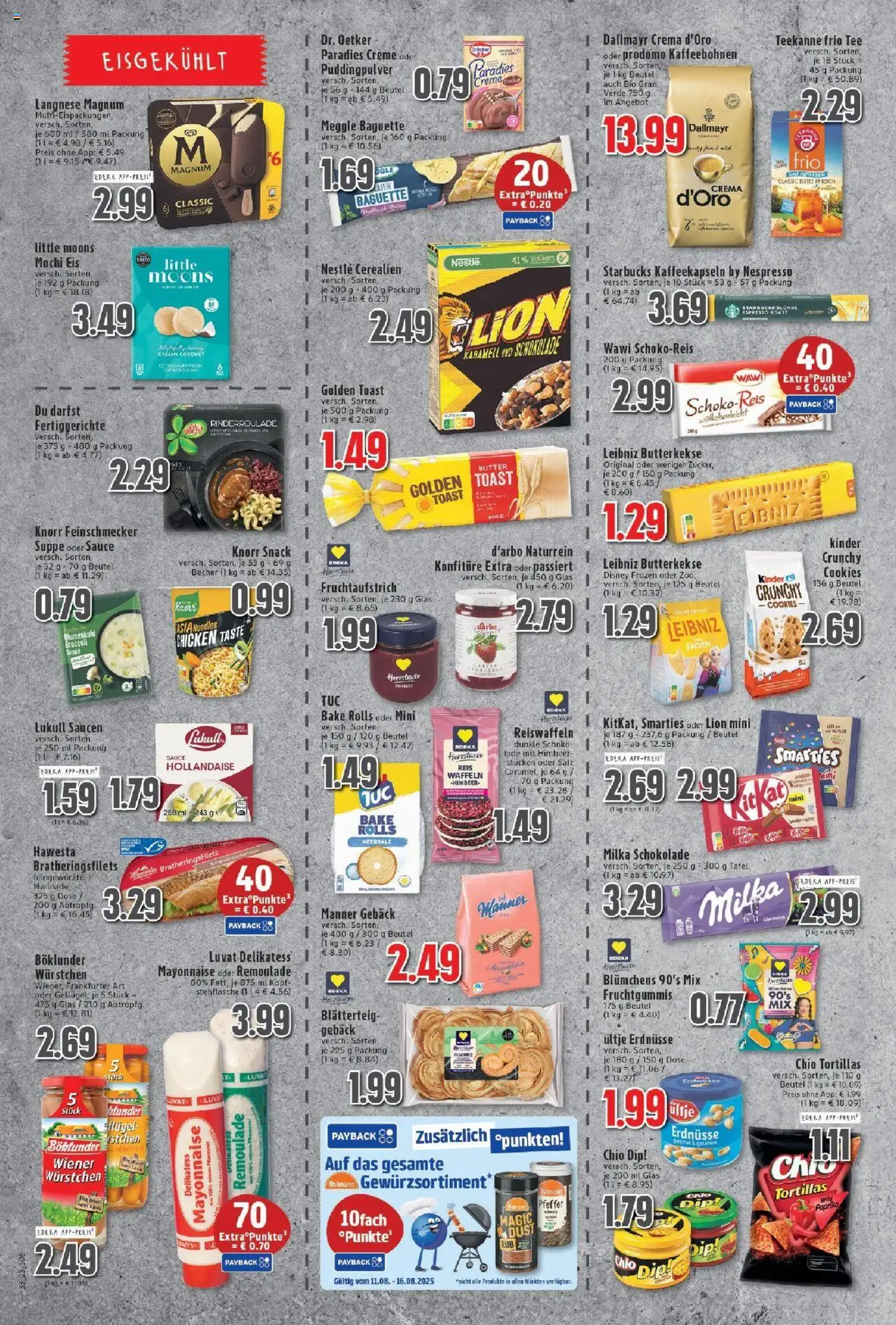 Edeka prospekt Moers	 - gültig ab dem 11.08.2025 | Seite: 6 | Produkte: Starbucks, Paprika, Pfeffer, Tee