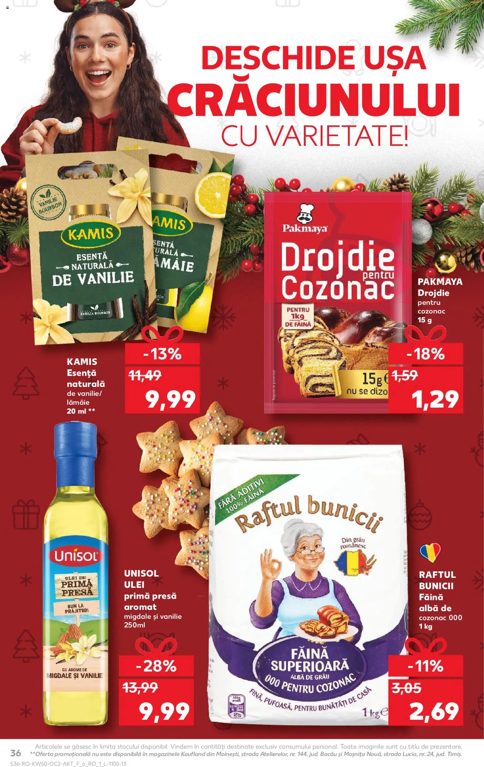 Kaufland RO akciós ujság - amely érvényes a következő dátumtól: 10.12.2025 | Oldal: 36 | Termékek: Bourbon