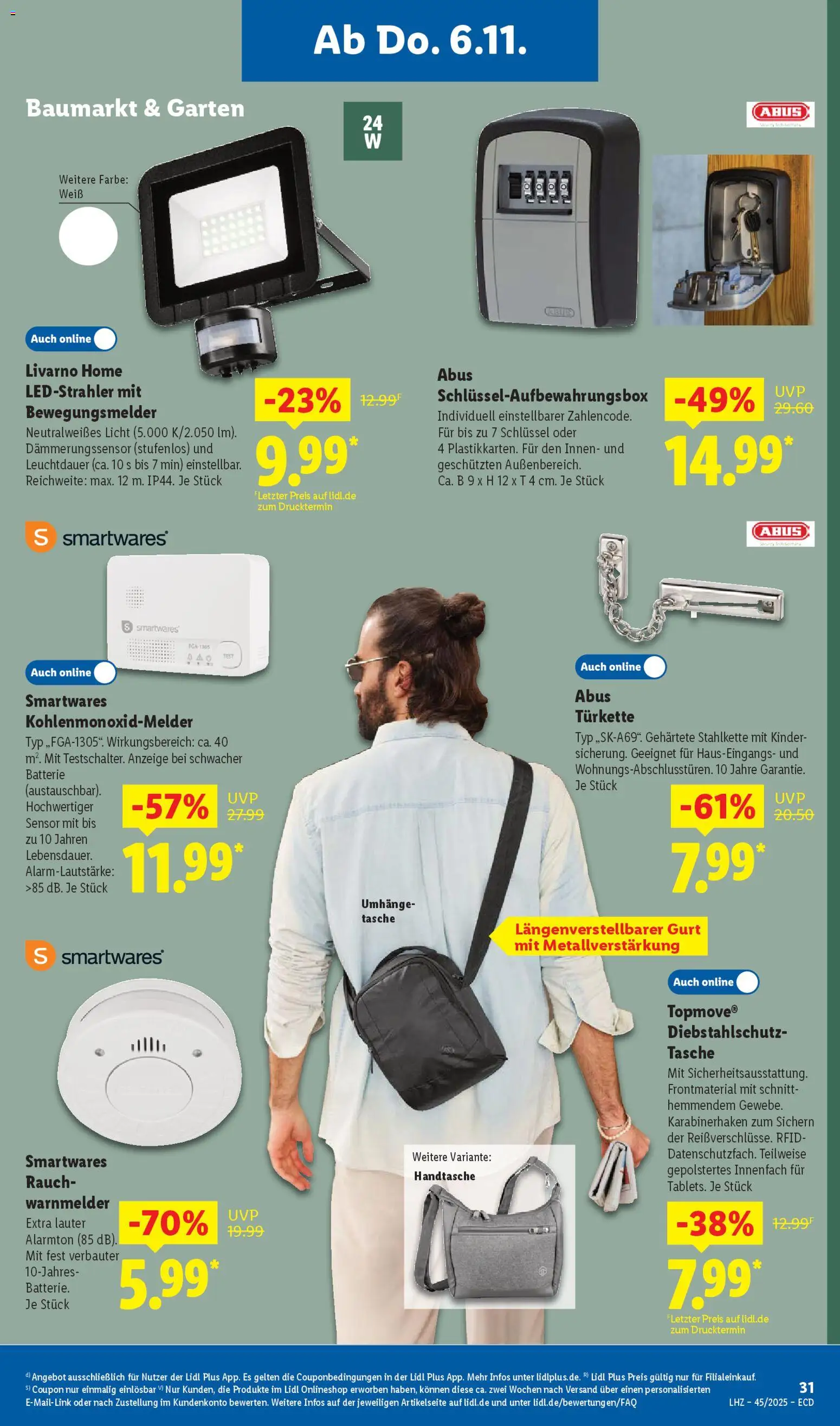 Lidl - Prospekt – gültig ab 03.11.2025 | Seite: 55 | Produkte: Tasche, Batterie, Handtasche