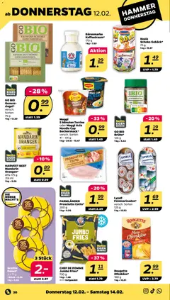 Netto Prospekt 	 ab 09.02.2026 gültig | Seite: 34 | Produkte: Spiel, Maggi, Orangen