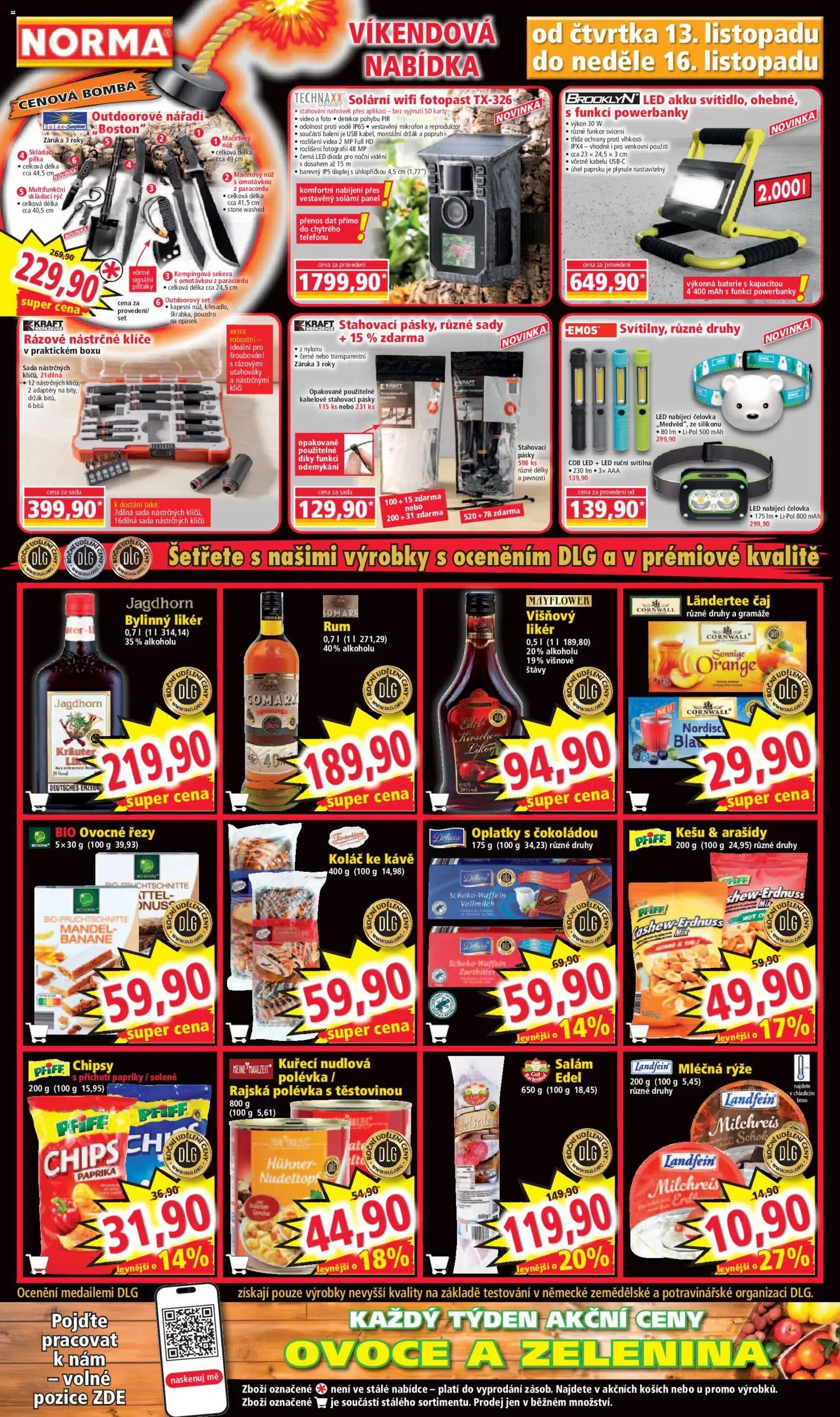 Norma leták od 10.11.2025 | Strana: 8 | Produkty: Ovoce, Likér, Arašídy, Paprika