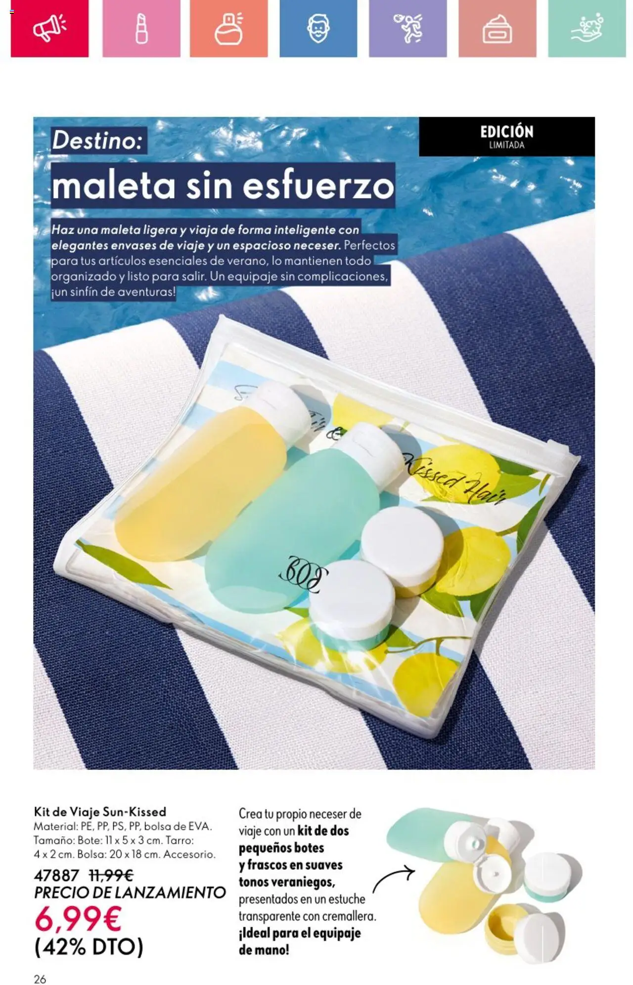 Oriflame - Catálogo Campaña 9 │ válido desde el 22.06.2025 | Página: 26 | Productos: Maleta, Bolsa, Neceser