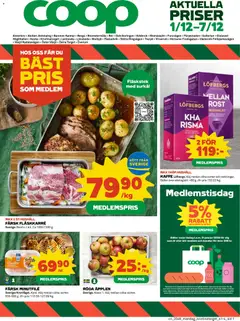 Coop - Alsterbro - Förhandsvisning av reklamblad från butik Coop aktuell från 01.12.2025
