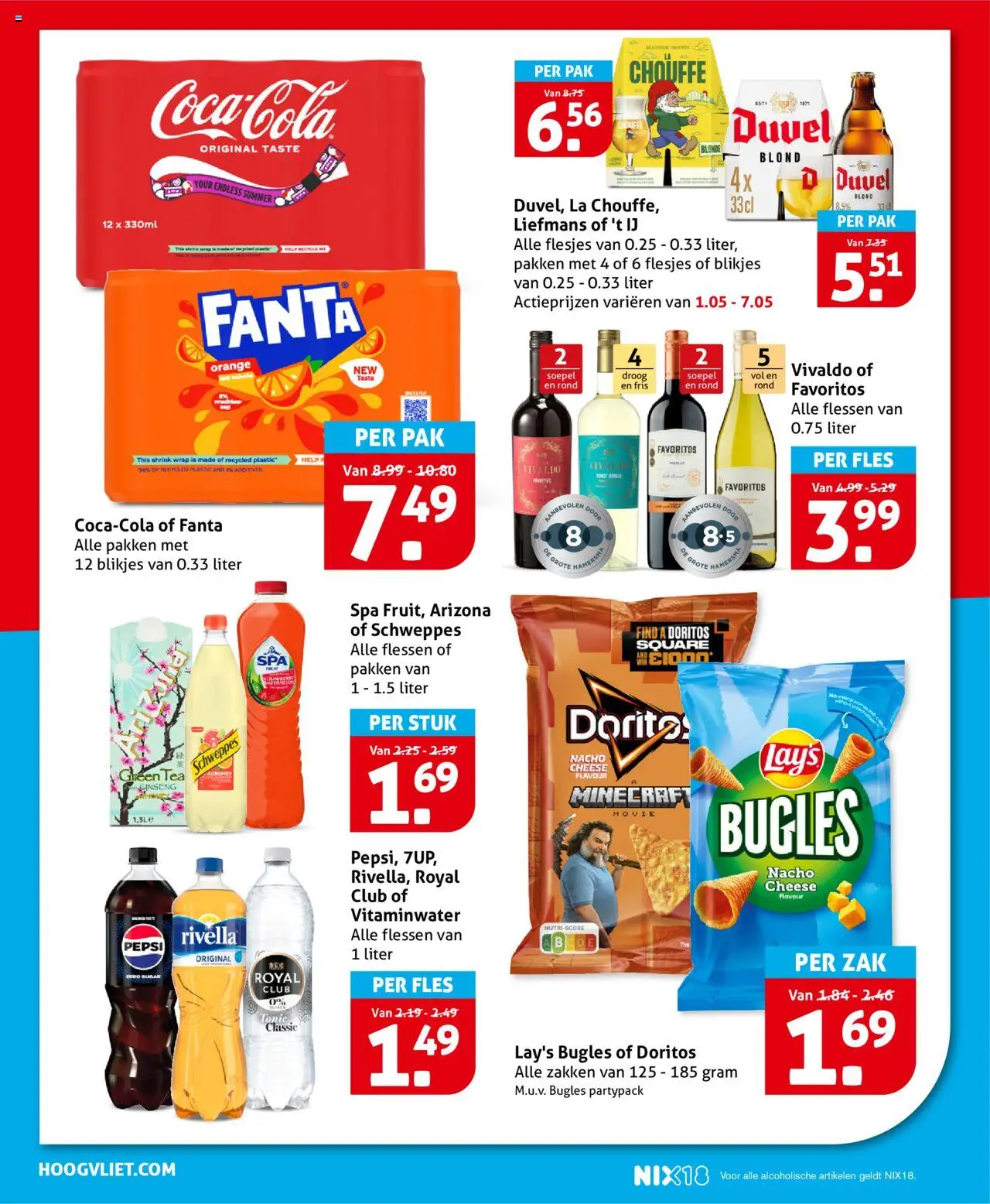 {H1} | Pagina: 26 | Producten: Fles, Zak, Doritos, La